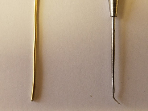Wire and dental pick